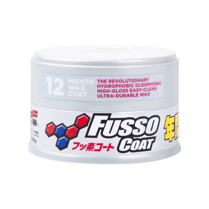 Fusso Coat 12 Meses Light, cera de carro dura, 200 g