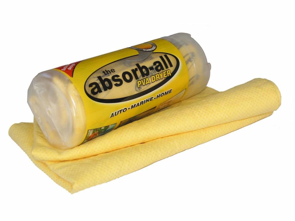 Toalha de Malha PVA Shammy 430x640MM Amarela