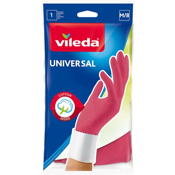 Luvas Multiusos Vermelha (G) VILEDA Professional