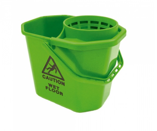 Balde Verde Euromop c/ Espremedor 12LTS
