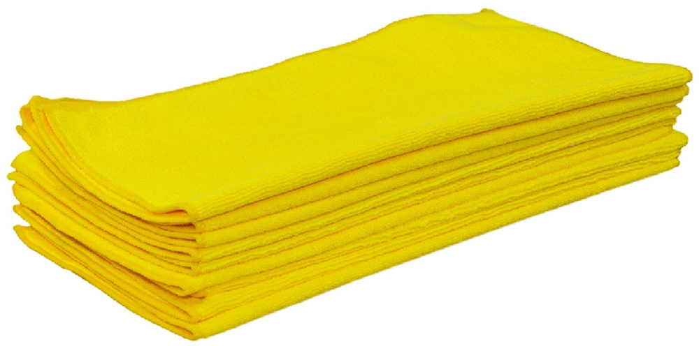 Pano Microfibra Amarelo Individual