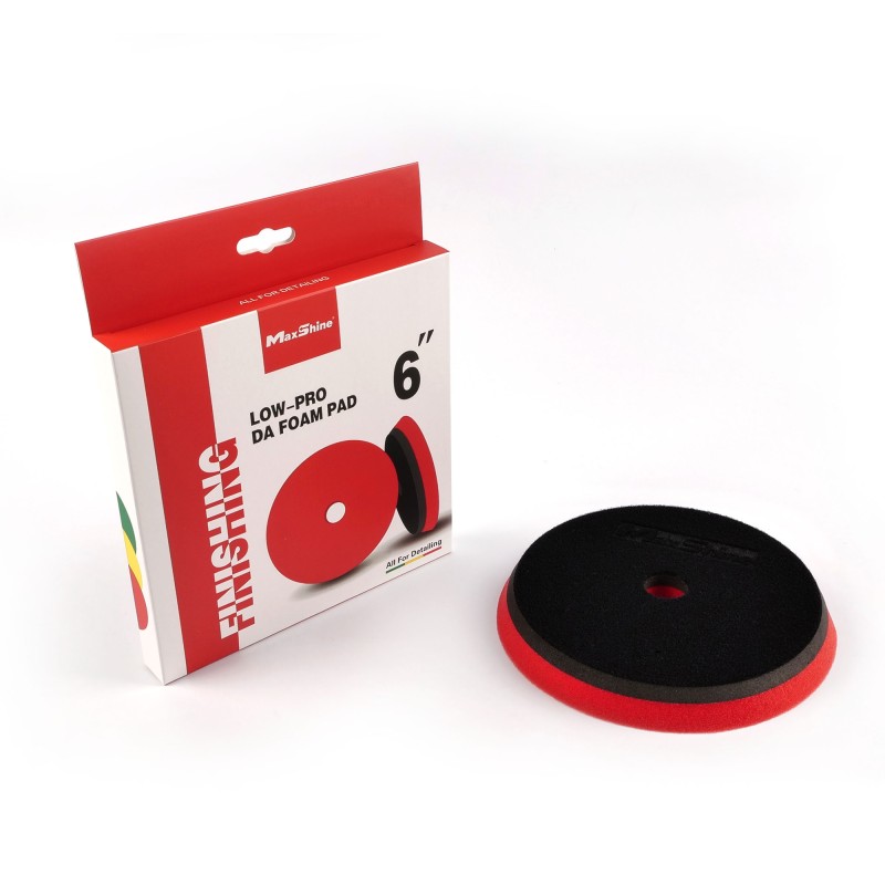 Boina Vermelha Acabamento de baixo perfil com revestimento de borracha 6 inch