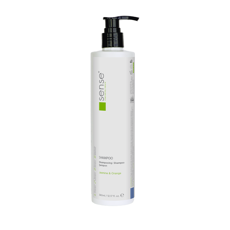 SENSE Shampoo 360 ML  Jasmim e Laranja  Garrafa Recar. Click-On