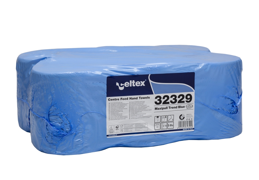 Maxi Pull Trend Blue 108mt Papel Chaminé Azul (6 rolos)