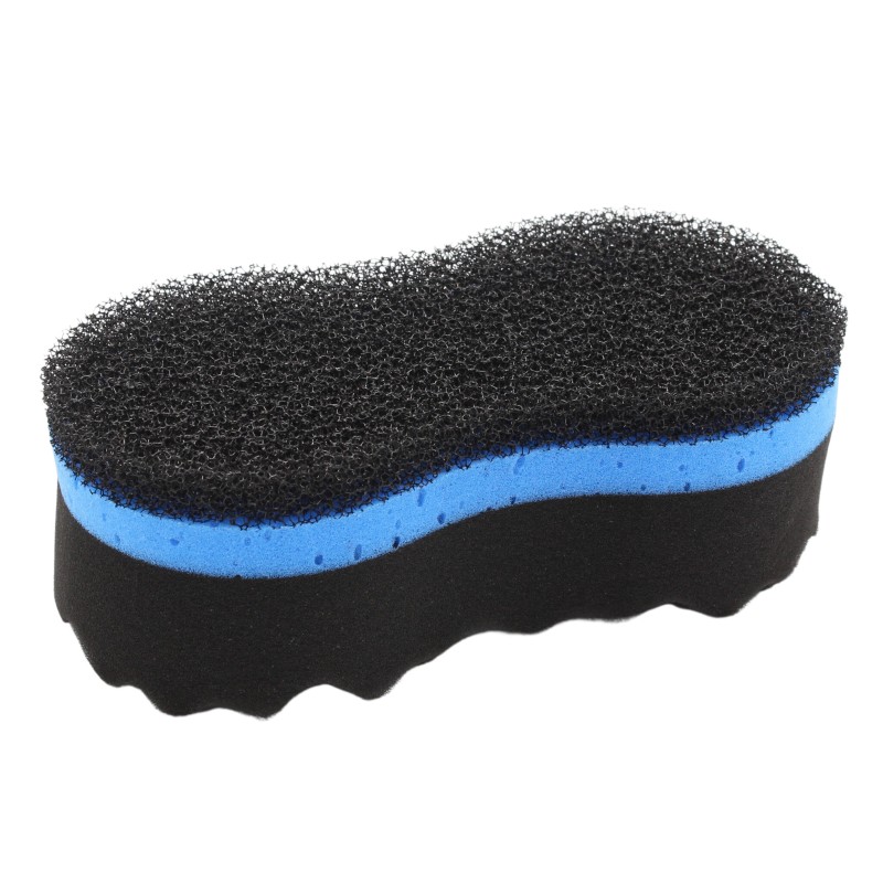 Esponja DUO Preta/Azul com camada anti-inseto