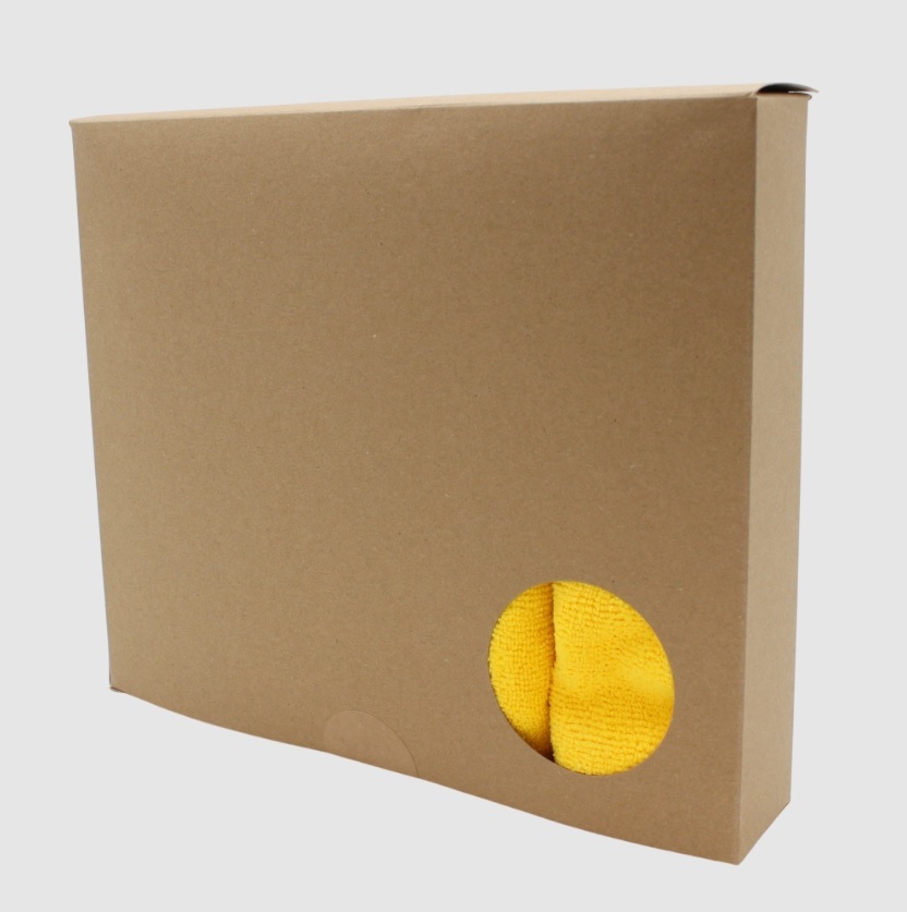Panos Amarelos Microfibra Soft Boxed 40x40cm (5pcs)