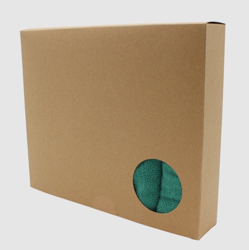 Panos Verdes Microfibra Soft Boxed 40x40cm (5pcs)