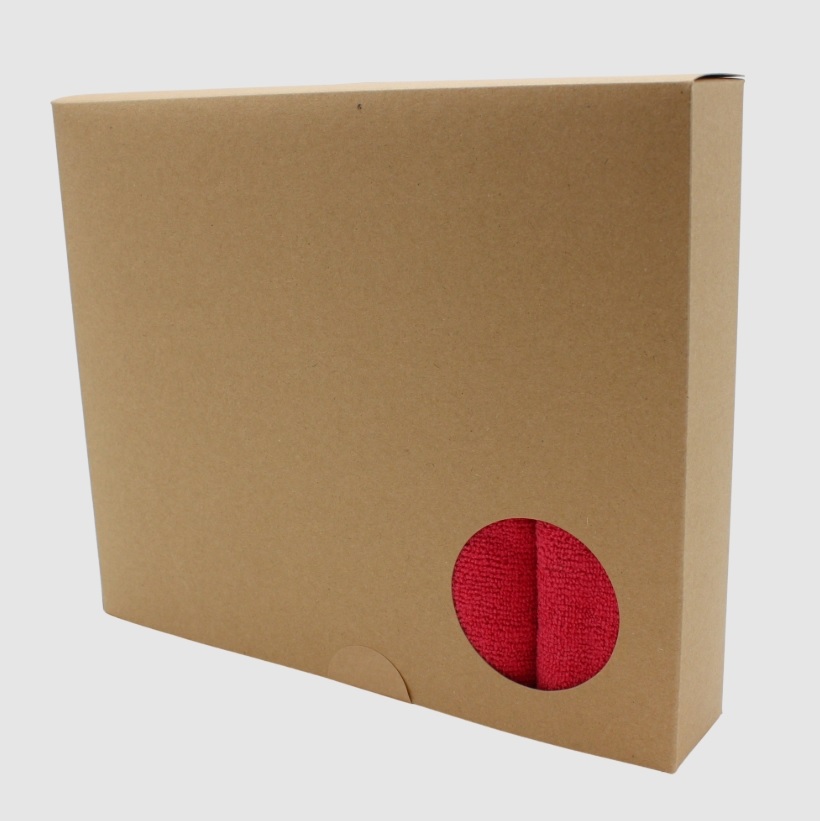 Panos Vermelhos Microfibra Soft Boxed 40x40cm (5pcs)
