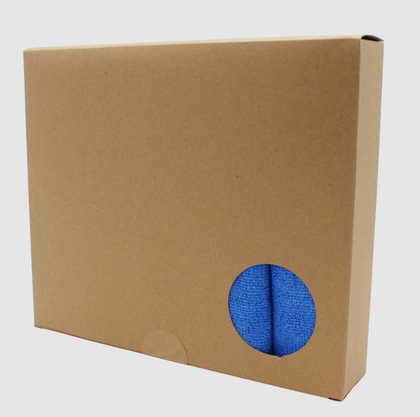 Panos Azuis Microfibra Soft Boxed 40x40cm (5pcs)