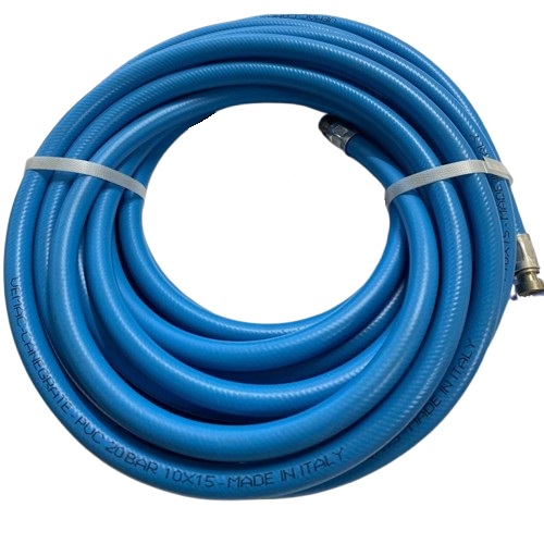 Mangueira Azul 10MT PVC 20bar 10x15 p/ Nebulizador
