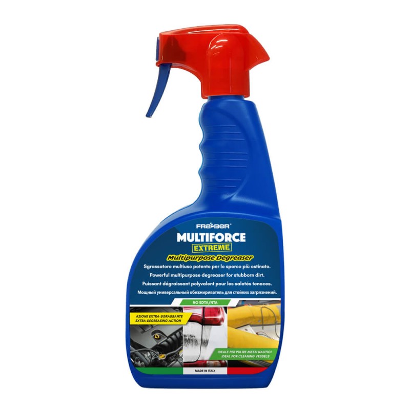 Multiforce di Fra-Ber Sgrassatore Potente per Grasso, Olio e Motori e Industria