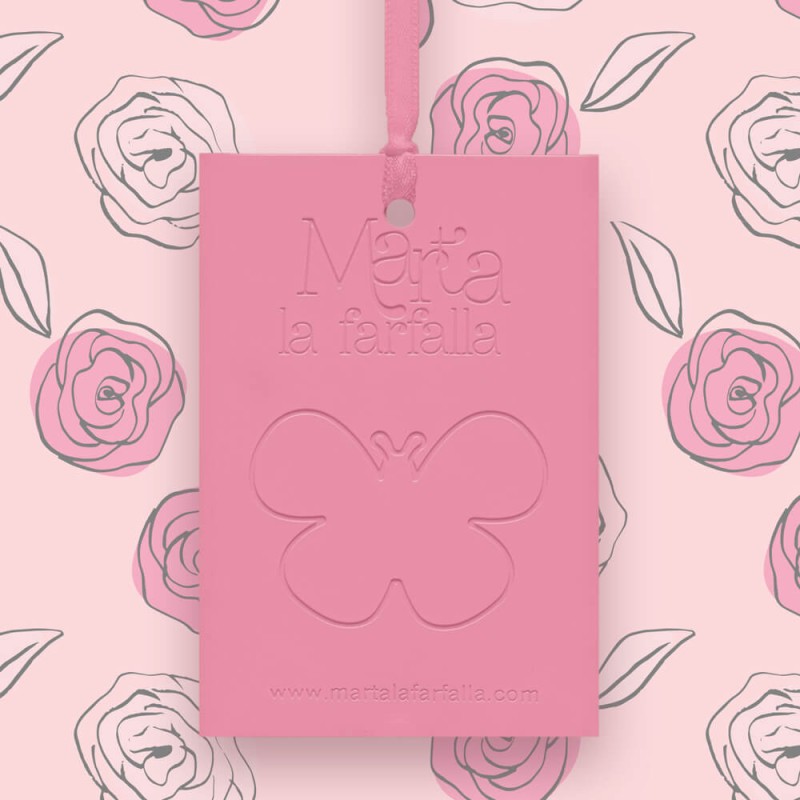 Marta Card Pink Roses