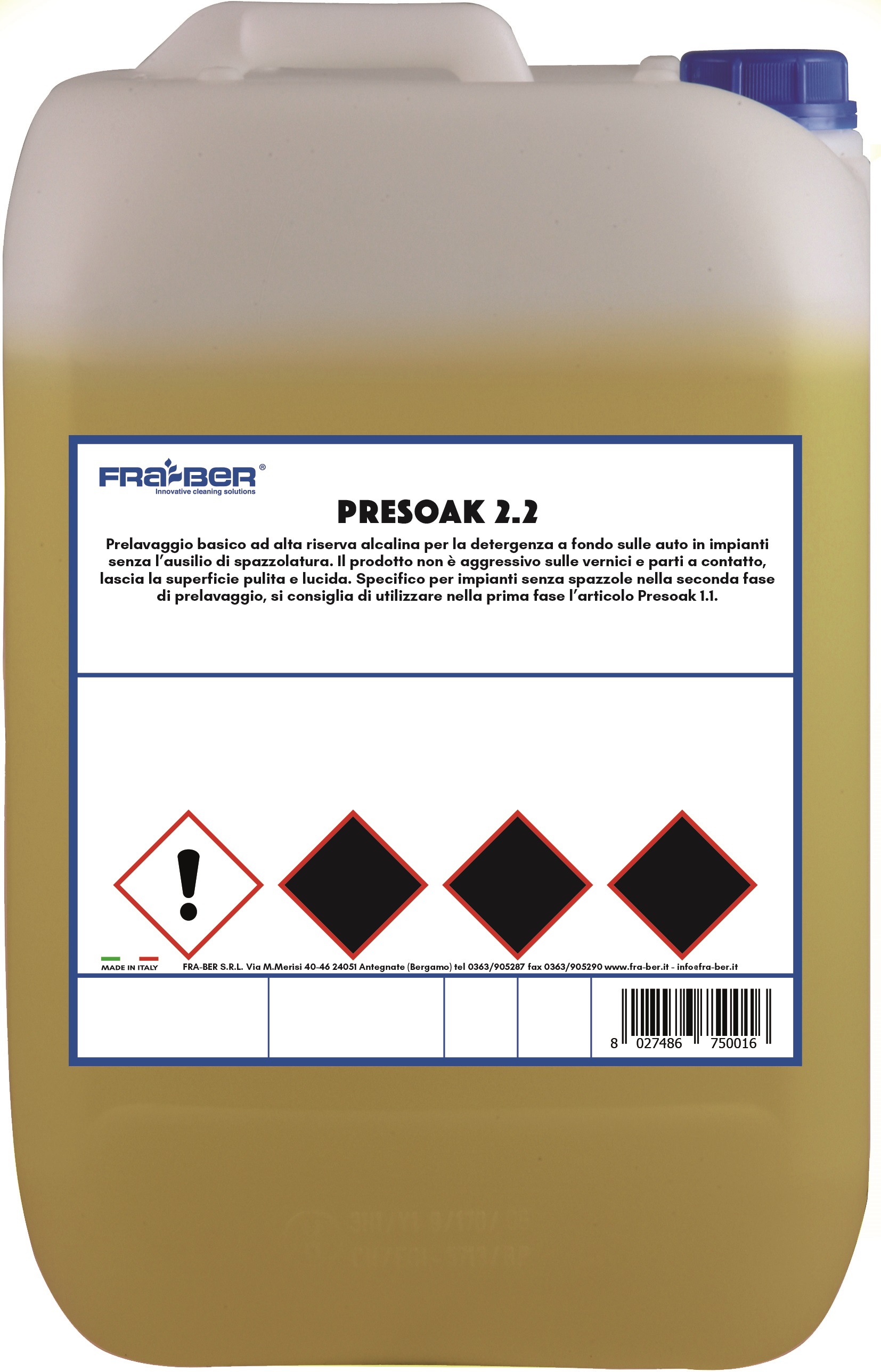 PRESOAK 2.2 25KG