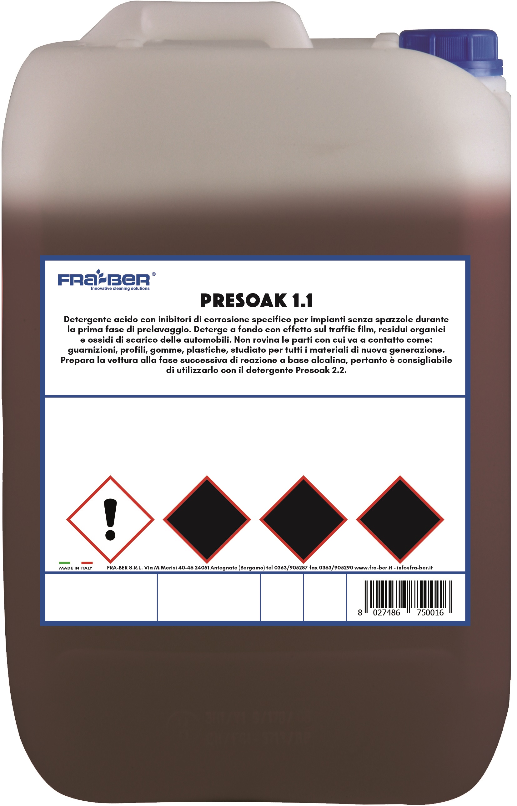 PRESOAK 1.1 25KG