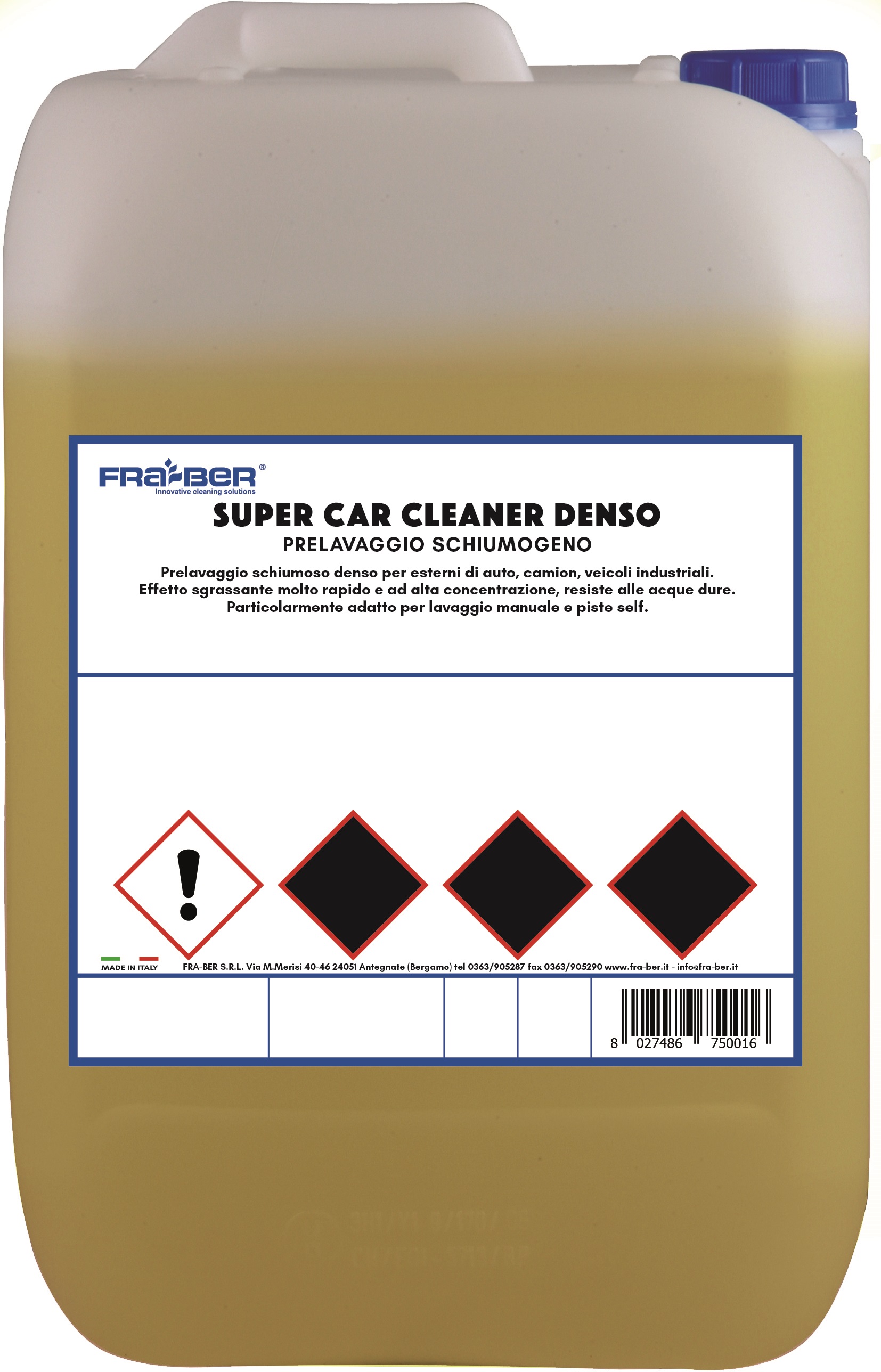 SUPER CAR CLEANER DENSO GIALLO KG25