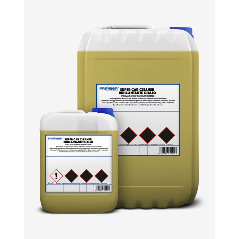 SUPER CAR CLEANER BRILLANTANTE GIALLO KG25