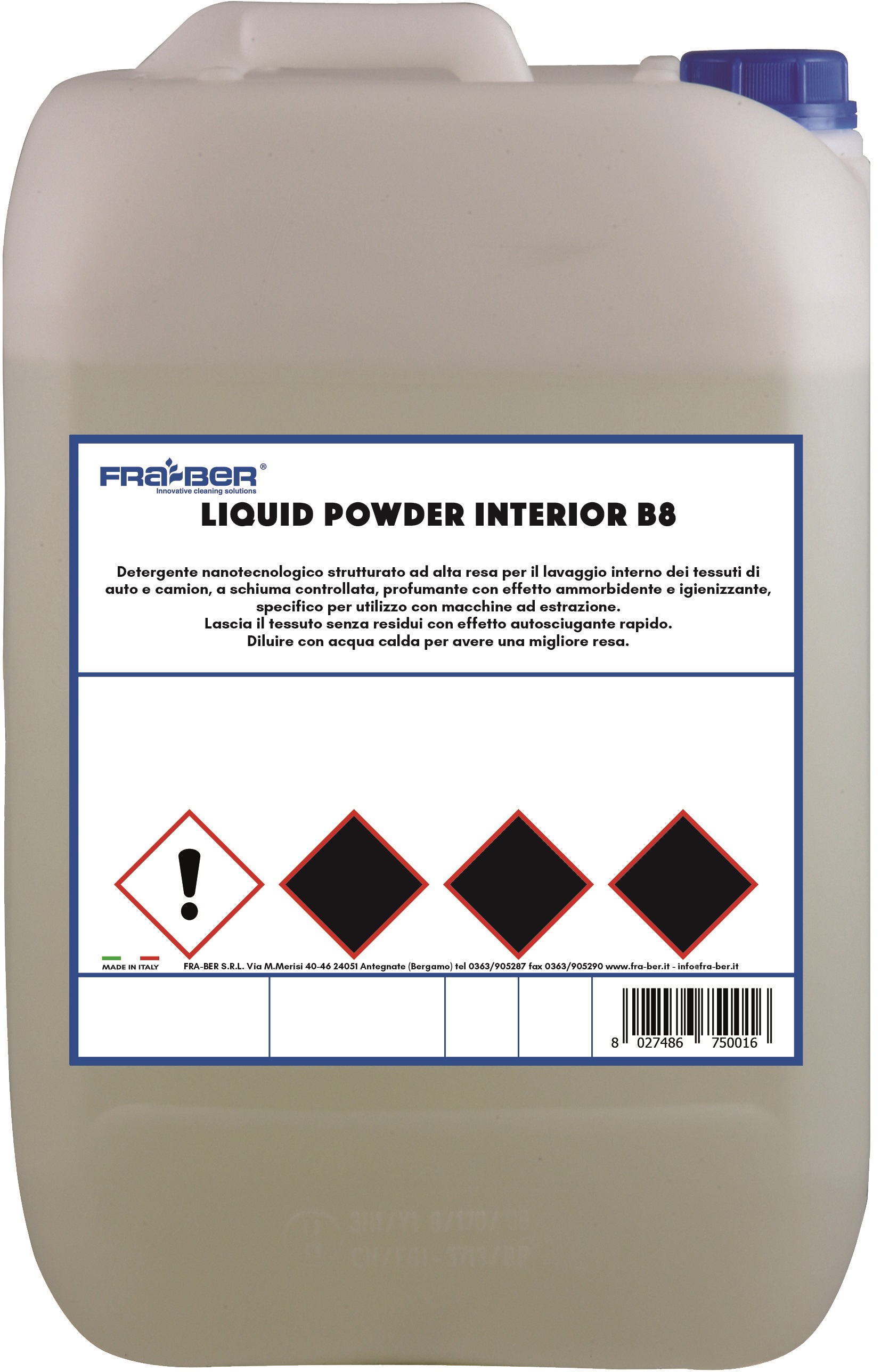 LIQUID POWDER INTERIOR B8 KG25