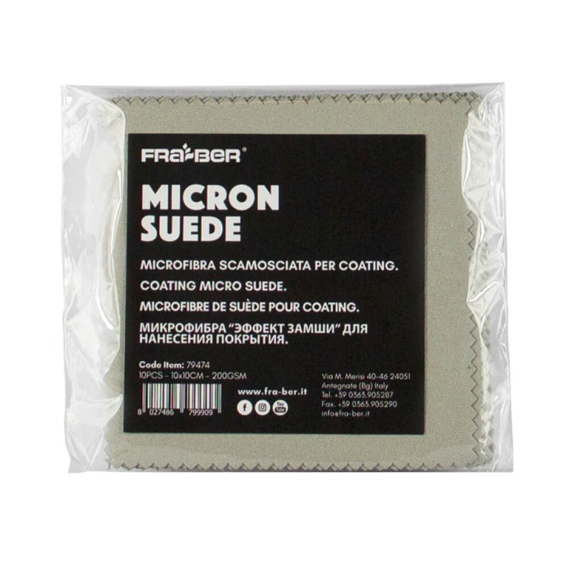 Micron Suede Small For Coatings 10 Pcs 10x10