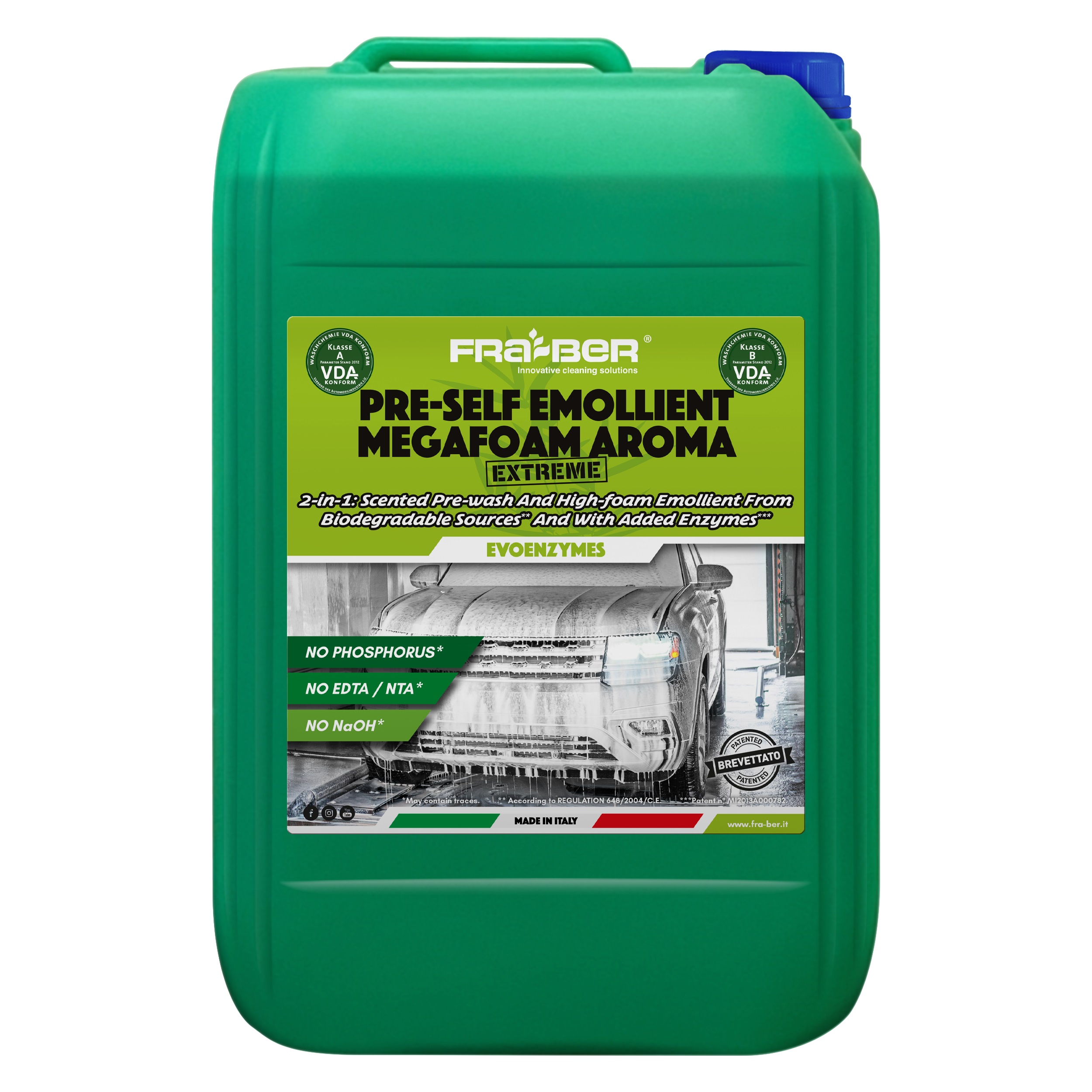 PRE-SELF EMOLLIENT MEGAFOAM EVOENZYMES KG25