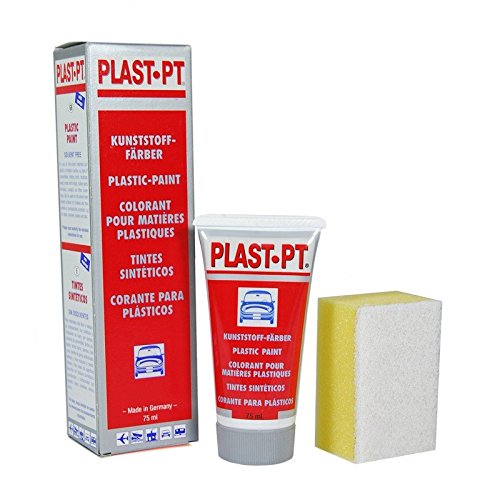 PLAST-PT  Pintura para plásticos preto 75ML